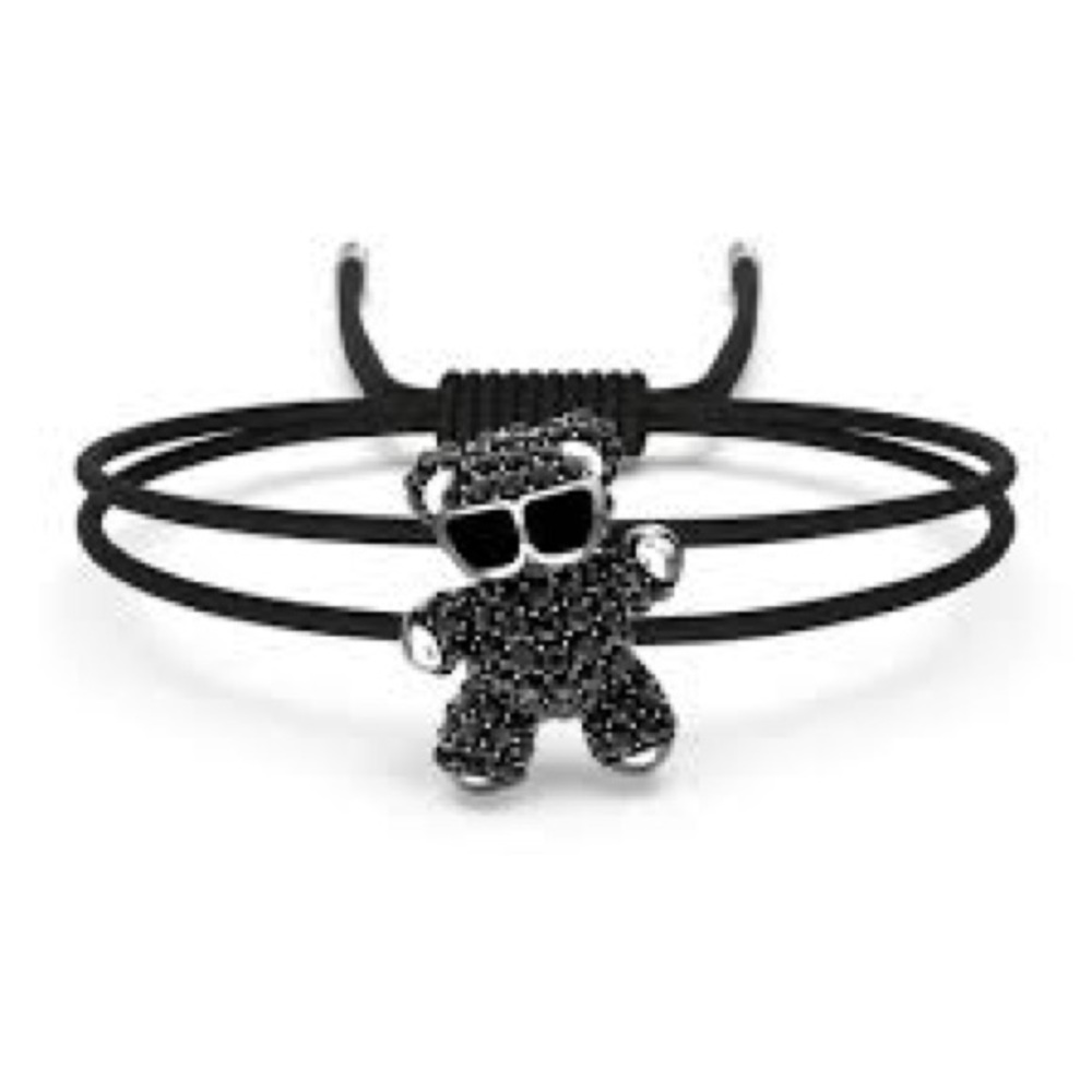 Bracelet bear swaroski Rhodium